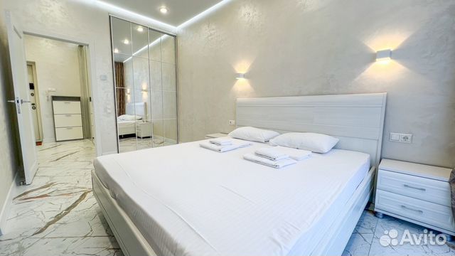 

1-к. квартира, 40 м², 2 кровати