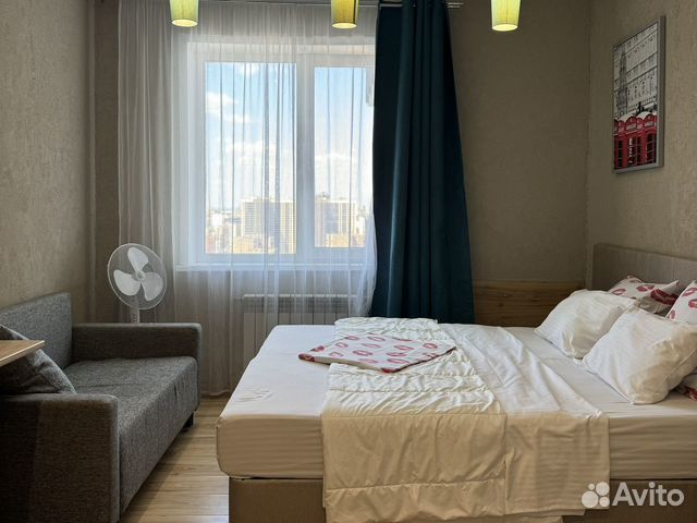 

Квартира-студия, 24 м², 1 кровать