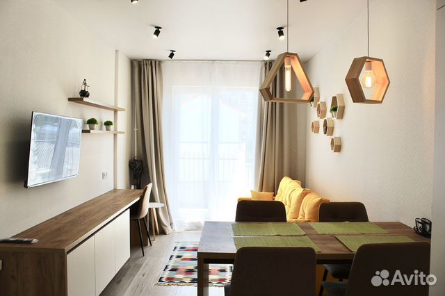 

1-к. квартира, 38 м², 2 кровати