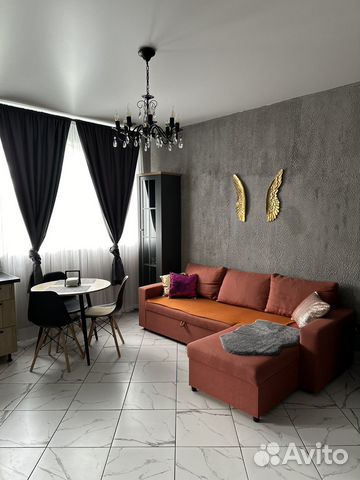 

1-к. квартира, 46 м², 3 кровати