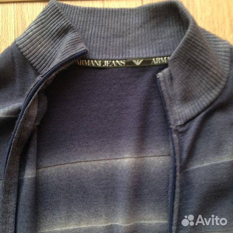 Кардиган Кофта на молнии Armani Jeans Кардиган Кофта на молнии Armani Jeans
