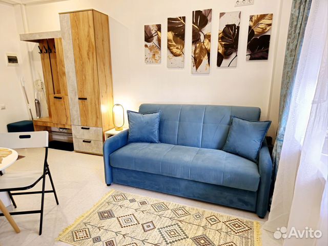 

Квартира-студия, 17 м², 1 кровать