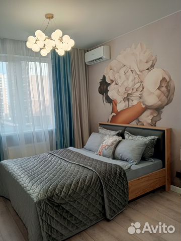 

1-к. квартира, 40 м², 2 кровати