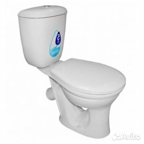 Унитаз компакт Воротынск белый+ сидение+ арматура