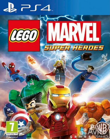 Lego Marvel Super Heroes (PS4) б/у Lego Marvel Super Heroes (PS4) б/у