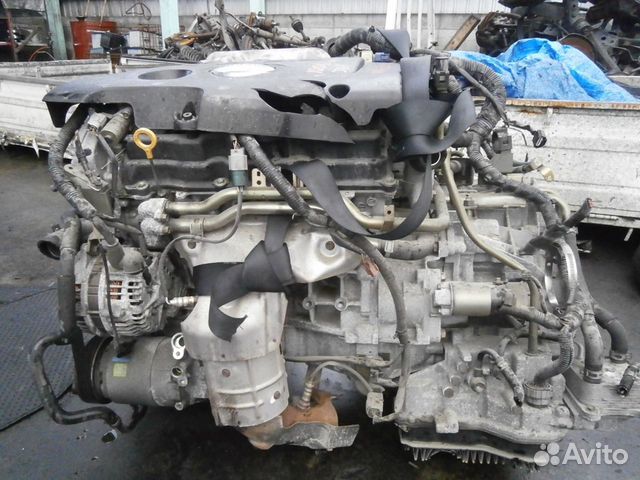 Двс+кпп nissan VQ35DE пробег 101000 км