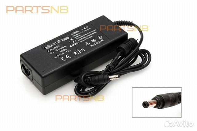 Блок питания для ноутбука HP 19V 4.74A (90W) Блок питания для ноутбука HP 19V 4.74A (90W)
