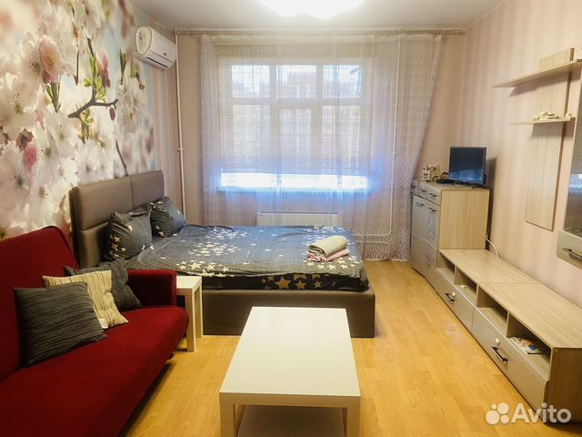 

1-к. квартира, 40 м², 3 кровати