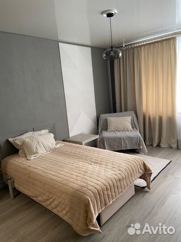 

1-к. квартира, 34 м², 2 кровати