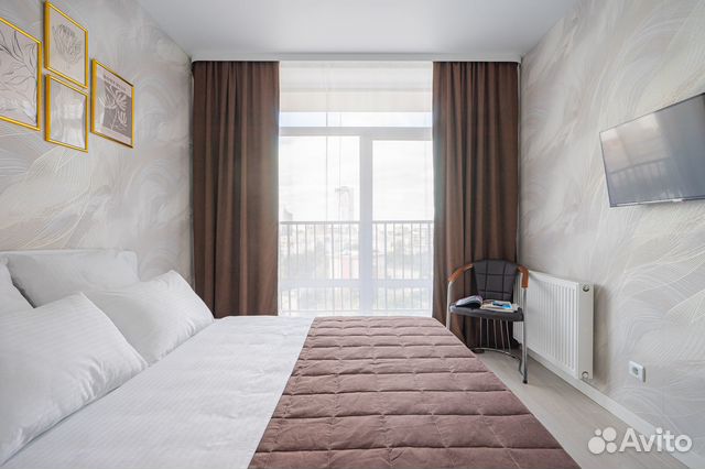 

1-к. квартира, 39 м², 2 кровати