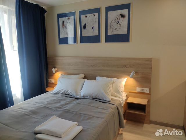 

Квартира-студия, 18 м², 2 кровати