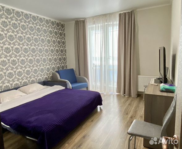 

1-к. квартира, 37,1 м², 2 кровати