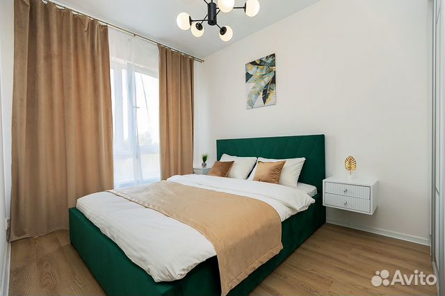 

1-к. квартира, 37 м², 2 кровати