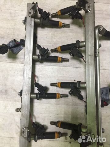 Для BMW для мотора N62 топливные форсунки Для BMW для мотора N62 топливные форсунки