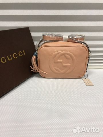 Сумки Gucci Soho женские Клатчи Гуччи Сохо Ремень