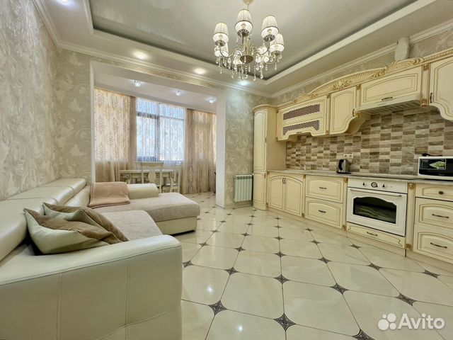 

1-к. квартира в апарт-отеле, 55 м², 2 кровати