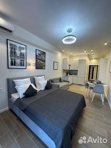 

Квартира-студия, 30 м², 2 кровати