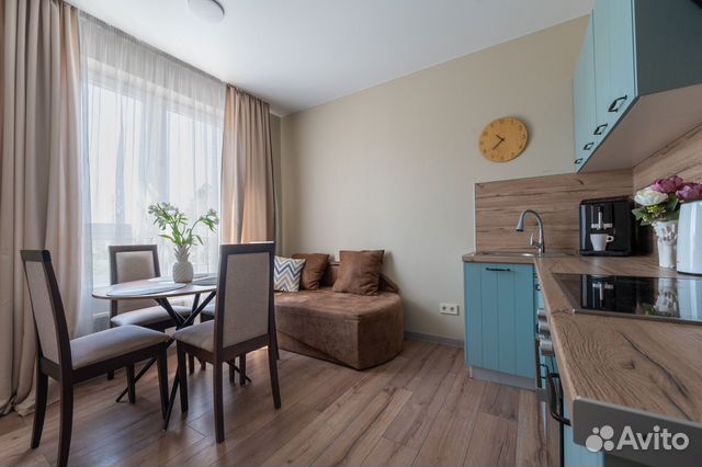 

Квартира-студия, 27 м², 2 кровати