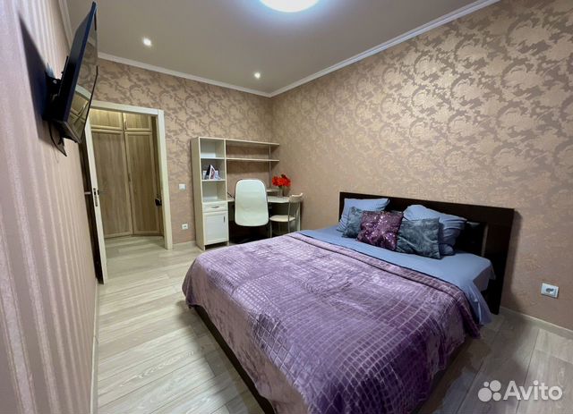 

2-к. квартира, 45 м², 2 кровати