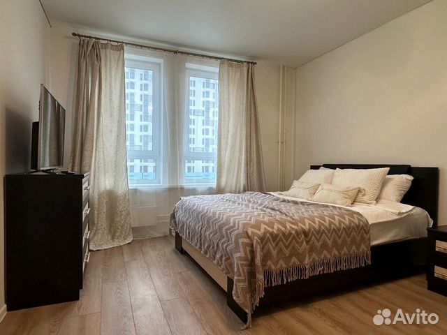 

1-к. квартира, 40 м², 2 кровати