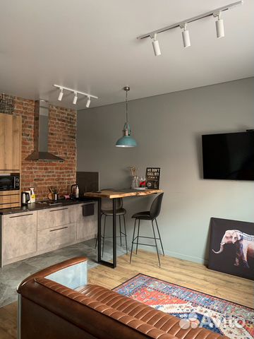 

Квартира-студия, 30 м², 1 кровать