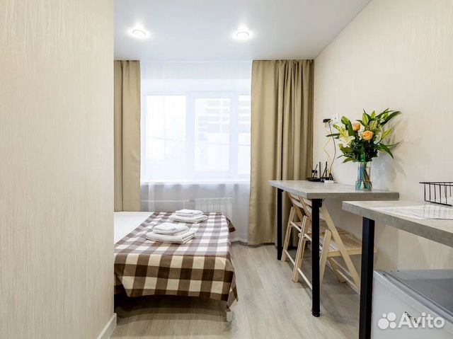 

1-к. квартира, 17 м², 1 кровать