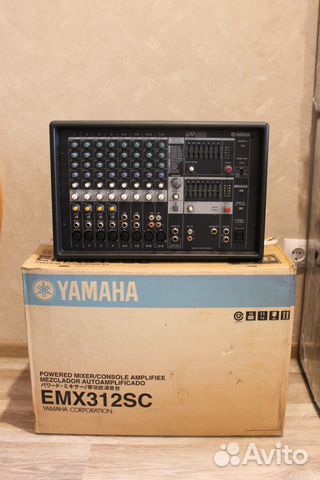 Микшерный усилитель yamaha EMX-312SC