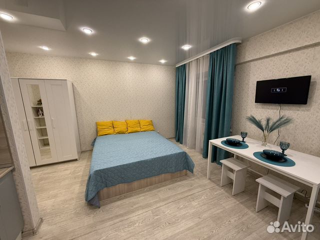 

Квартира-студия, 36 м², 2 кровати