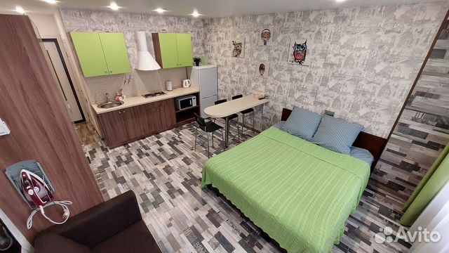 

Квартира-студия, 24 м², 1 кровать