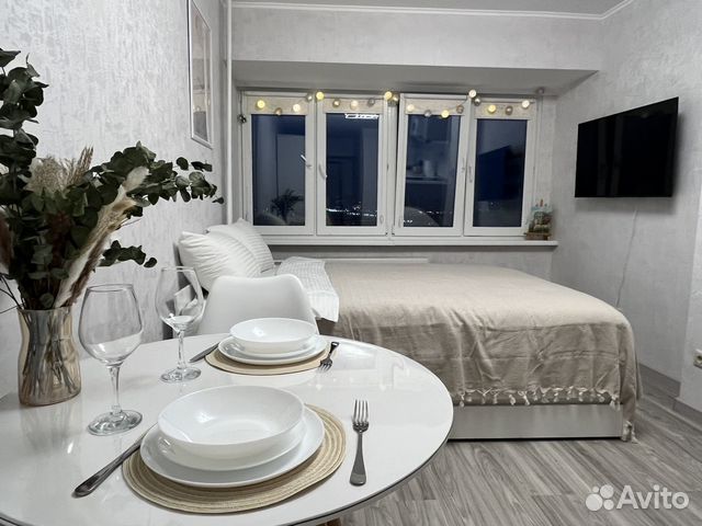 

Квартира-студия, 17 м², 1 кровать