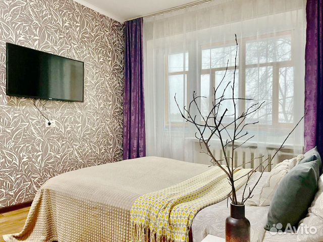 

1-к. квартира, 30 м², 2 кровати