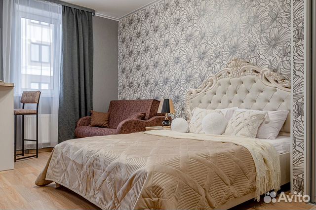 

Квартира-студия, 30 м², 2 кровати