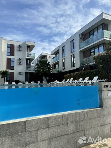 

Квартира-студия, 34 м², 2 кровати