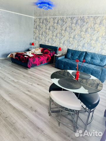 

Квартира-студия, 37 м², 2 кровати