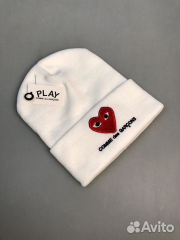 Шапка Comme des Garcons, play, цвета в асс