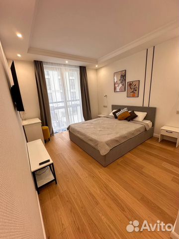 

1-к. квартира, 55 м², 3 кровати
