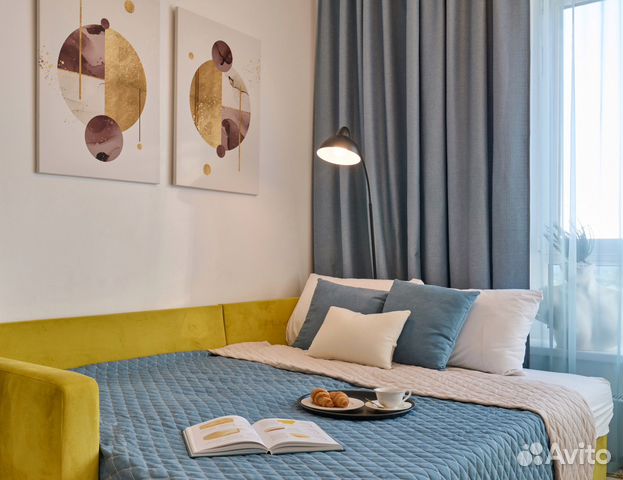 

Квартира-студия, 19,6 м², 2 кровати