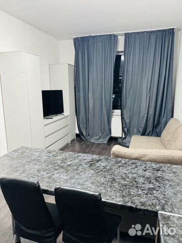 

Квартира-студия, 28 м², 2 кровати
