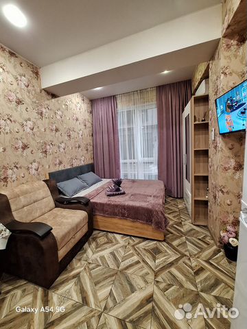 

Квартира-студия, 24 м², 2 кровати