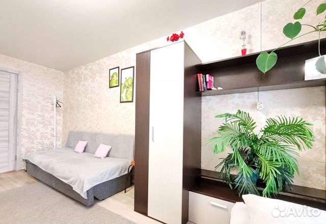

Квартира-студия, 25 м², 2 кровати
