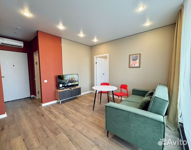 

1-к. квартира, 43 м², 2 кровати
