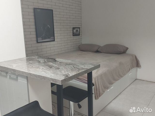 

Квартира-студия, 27 м², 1 кровать
