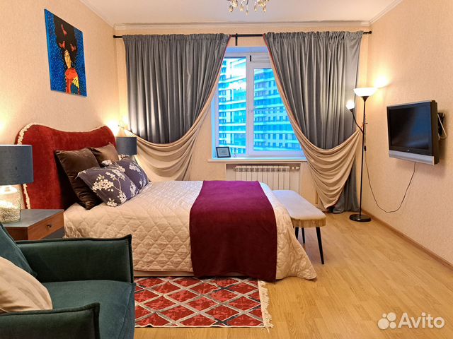 

1-к. квартира, 50 м², 3 кровати