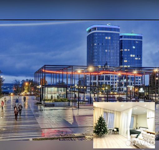 

Квартира-студия, 48,4 м², 2 кровати