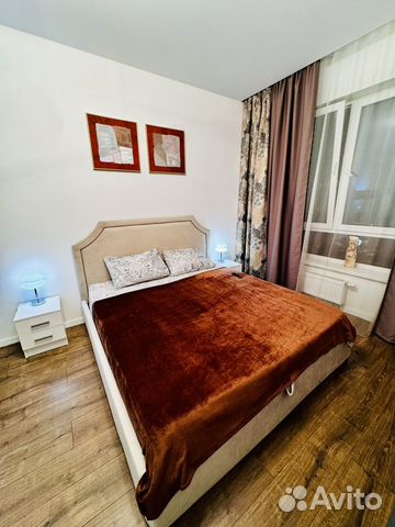 

1-к. квартира, 50 м², 2 кровати