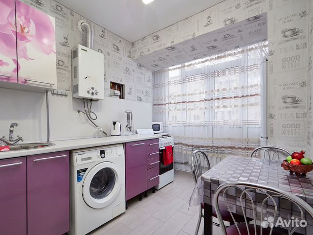

1-к. квартира, 30 м², 2 кровати