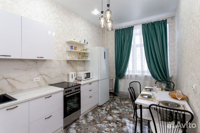 

1-к. квартира, 40 м², 2 кровати