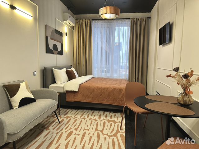 

Квартира-студия, 24 м², 1 кровать