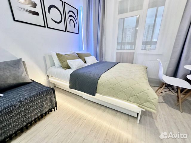 

Квартира-студия, 33,8 м², 2 кровати