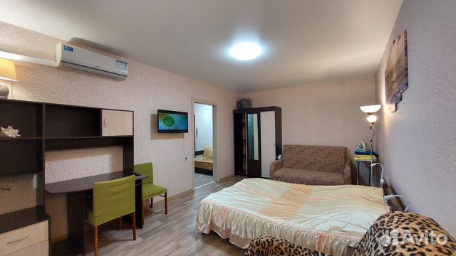 

1-к. квартира, 42 м², 2 кровати